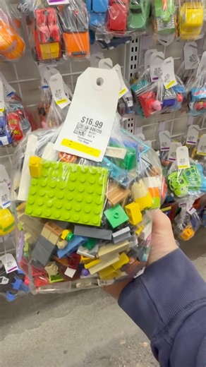 Do these bags of lego at the thrift store cost too much? #lego #shopping #toys #thrifthaul #vlog