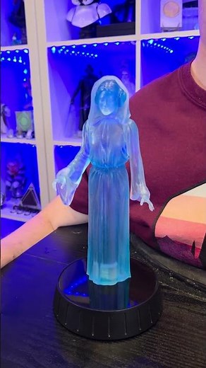Preview of our Leia Hologram Statue Review #starwars #disney #collection #statue #leia #collector