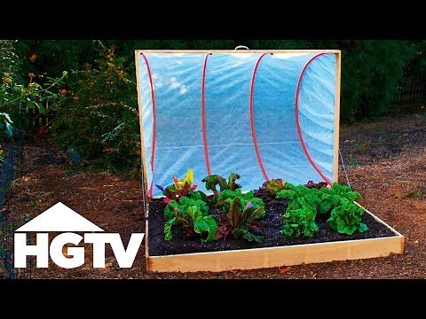 Way to Grow: Make a Garden Cold Frame Using Hula Hoops | HGTV