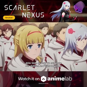 Dive deeper into the world of Scarlet Nexus with this new trailer, coming soon to AnimeLab! ✨ | Funimation
