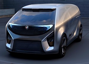 Buick Smart Pod Fully Autonomous Electric Vehicle is a Futuristic Living Room on Wheels