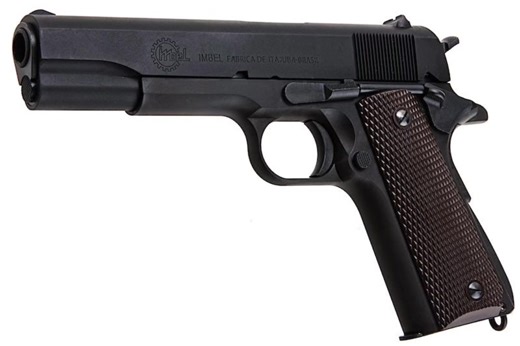 The #M1911 is a single-action, semi-automatic pistol designed by John Browning and formally adopted by the U.S. military in 1911. Chambered for the .45 ACP cartridge, it served as the primary sidearm for the U.S. Armed Forces through much of the 20th century and remains popular today with military, law-enforcement, and civilian shooters because of its reliability, simplicity, and powerful cartridge. Key points Designer: John Browning. Year adopted: 1911 (hence the name). Caliber: .45 ACP (origin