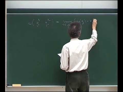 Prof. Peter Schneider | The algebraic theory of p-adic Lie groups V