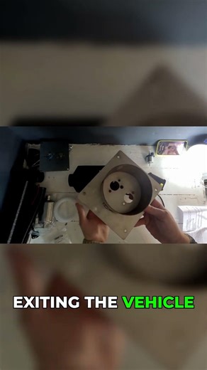 Diesel Heater Turret Mount for Cars or Vans