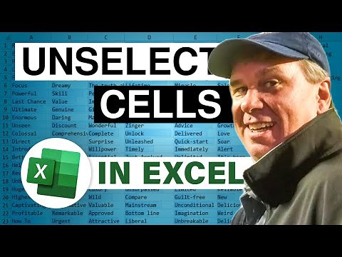 Excel Selection Magic: Unselect Cells with Ease - Episode 2262