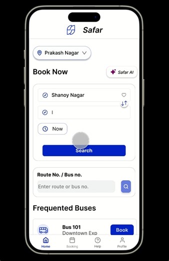 Safar Hi-Fi Prototype