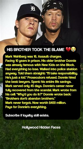 HIS BROTHER TOOK THE BLAME💔😭