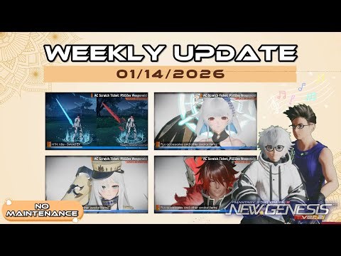 [PSO2:NGS] WEEKLY UPDATE 01/14/2026 [#pso2ngs]