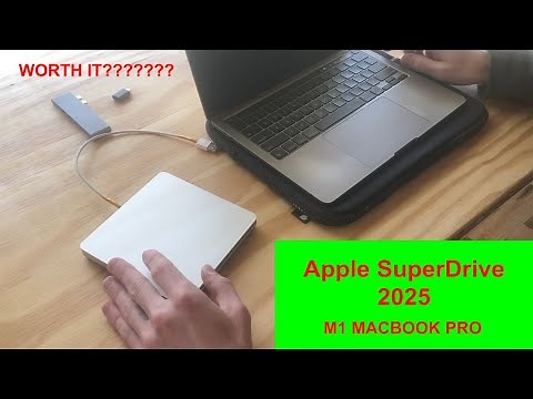 How to use Apple SuperDrive in 2025 | M1 MacBook Pro | Ripping CDs & Watching DVDs