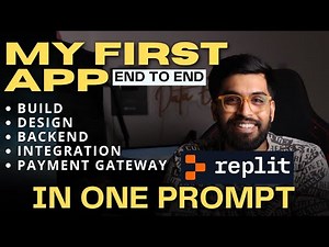 Building My First App on Replit — Start to Finish (Using Plain English)
