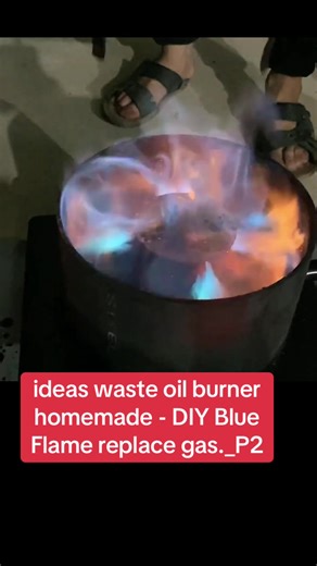 Homemade DIY Waste Oil Burner Ideas