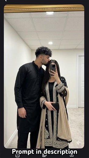 Couple prompt 🌹 Nano Gemini 💫 #nanogemini #prompt #instagram #fyp