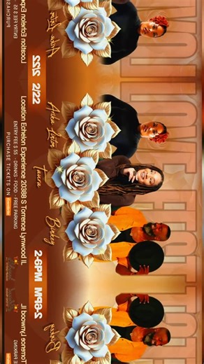 ✨ IT’S OFFICIAL — ONE MONTH AWAY! ✨ 2/22 is almost here! Meet your incredible hosts for the 3rd Annual Love Fest 💐 🔥 Arika Linton — curator, educator, host, and a true force. A woman who knows how to hold space, pour wisdom, and lead with purpose. 🎶 Binkey — more than a host, he’s the ultimate vibe setter. A living example of Black Boy Joy, creativity, and authenticity. When Binkey’s in the room, the energy is undeniable. This dynamic duo will guide us through an afternoon filled with: 🌹 wom