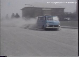 It's #ThrowbackThursday to the aftermath of the May 18, 1980 eruption of #MtStHelens. Ash from the volcano hit #Pullman especially hard, resulting in the scenes in the video. 🎥: WSU Murrow College 🌋#TBT #WSU #GoCougs | WSU Pullman