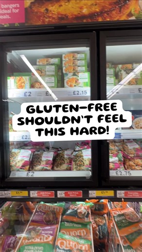 Natasha Orumbie - The Vegan Patty Lady🥟🌱 | If you’re gluten-free, you know this pain. That tiny section at the end of the aisle. • Limited choice • Dry, crumbly texture • Tiny... | Instagram