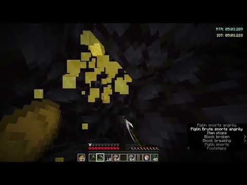 How to consistently Speedrun the Housing Bastion in 1.21.11+