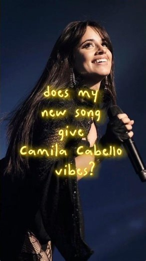 does my new song give Camila Cabello vibes? #camilacabello #perfectionist #indiepopartist #popmusic