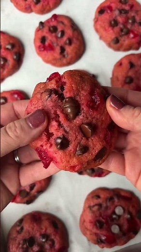 Maraschino Cherry Cookies!