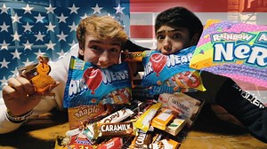 European Kids Try Their First American Candy!