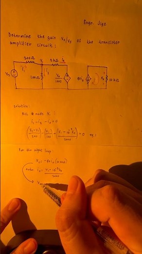Electrical Circuits Analysis Example No. 1 #engineering #electricalengineering #circuits
