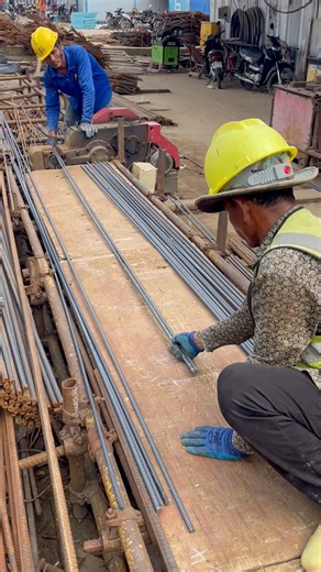 Rebar Cutting ☺️ #reels #reelsviralシ #installation #construction #building #casting | Construction Technology