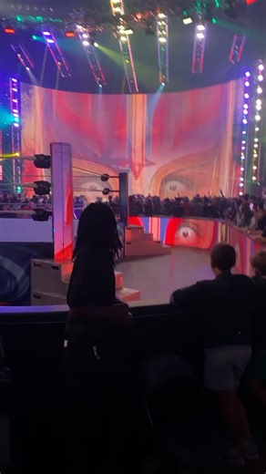 #fyp #wwe #daily Bro threw his shirt at me😂