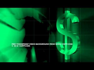 Free Money PowerPoint Video Background