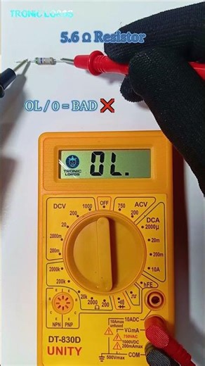 Dead or Good ? Test Any Resistor in Seconds ! 😱