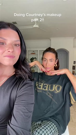 Courtney's Makeup Transformation: Smoker Navy Liner Tutorial