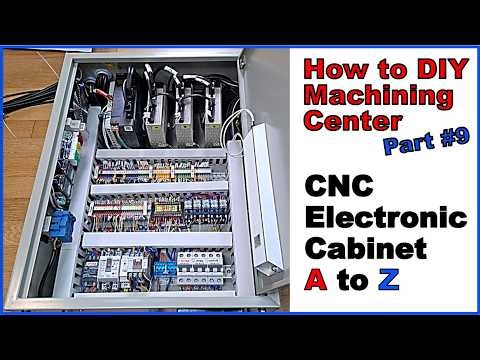 DIY CNC Electronic cabinet, A to Z for Vertical machining center, CNC milling machine