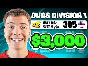 Clix 2ND PLACE Duo Division 1 Cash Cup 🥈 ($3,000)