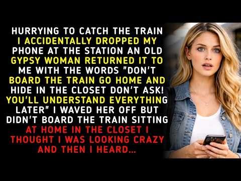 I Dropped My Phone at the Train Station—An Old Gypsy Woman Returned It With a Strange Warning