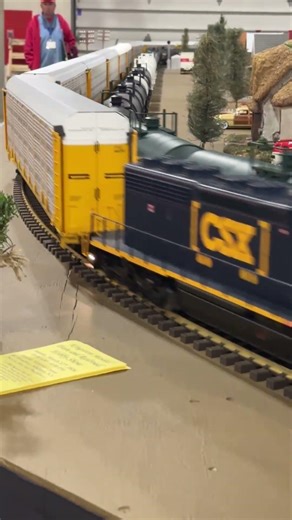 G Scale Trains Running With Stack Fire