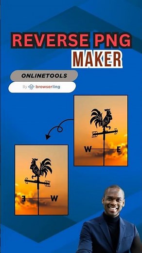 How to Reverse a PNG Image in Just One Click!