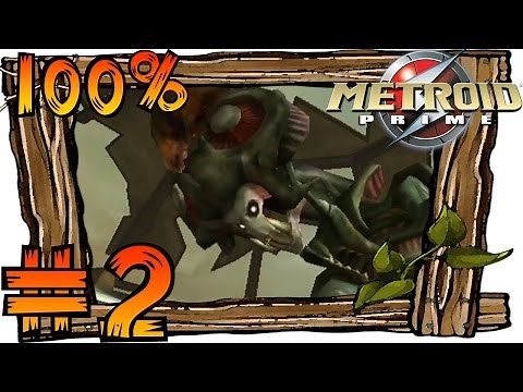 Metroid Prime [Trilogy | HD] 100% Walkthrough Part 2 | Chozo Ruins & Boss Flaahgra