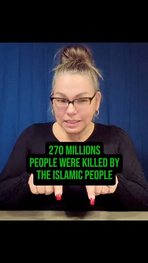 6.1K views · 220 reactions |  You Know History 270 Millions People Killed By Islamic People?  #ASL #deaf #signlanguage | Andra Rush | Facebook