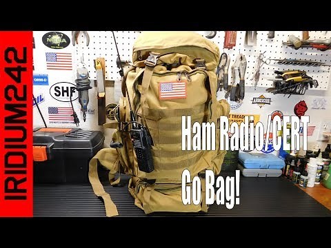 HAM Radio/CERT Go Bag: Grab and go gear!