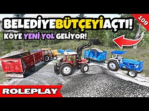 Belediye Yol İçin Bütçe Açtı! Köylü Traktörle Taş Gibi Para Kazanıyor! | FS25