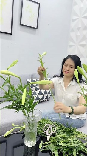 Cách phân biệt hoa loa kèn ta và hoa kèn lai #cắmhoađơngiản #flowers #trangtrínhàcửa #cắmhoagiađình