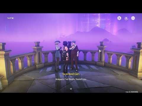 [WuWa] Event quest: Where Stars Cascade Down - NPC chat: Aniques and Squill (choice 2)