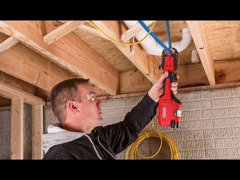 PEX-One Crimping Tool - One Hand Operation 12V Battery Operated Crimping Tool