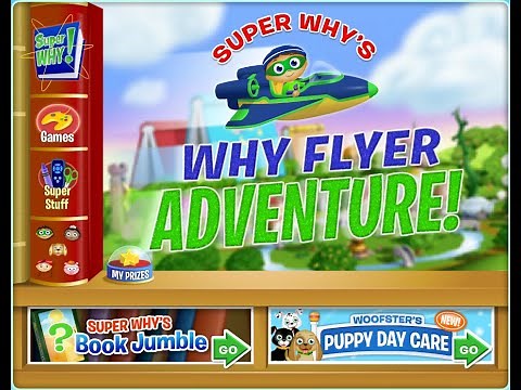 Super Why's Why Flyer Adventure!