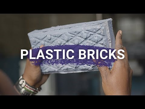 Plastic bricks in Kenya - NZAMBI MATEE - Young Champion of the Earth 2020 for Africa