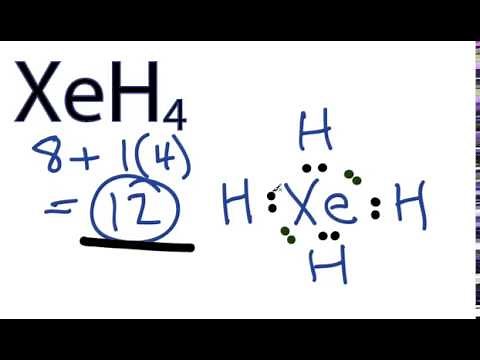 XeH4 Lewis Structure - How to Draw the Lewis Structure for XeH4
