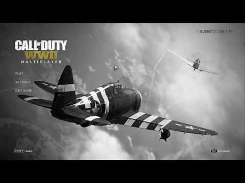Call of Duty WW2 PC Beta - Menu Options