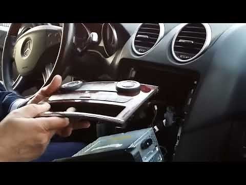 How To Disassemble Mercedes Command Unit | Replace Climate Control Unit for W164 Mercedes ML500