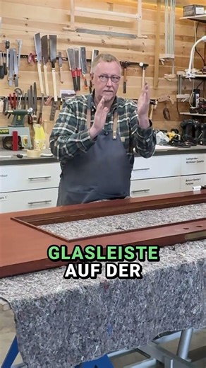 Wo löst man die Glasleisten?