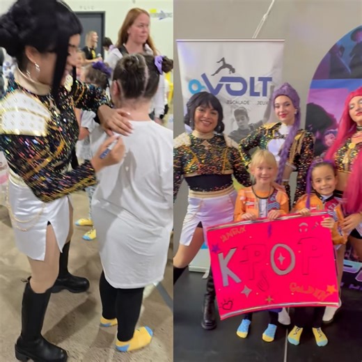 🎉 CONCOURS K-POP ! 🎉 Gagnez un spectacle privé du meilleur groupe K-pop au Québec ! Rumi, Mira et Zoey se déplaceront chez vous pour un show exclusif de 30 minutes, suivi d’une séance photo avec vous et vos invités ! Chaque participant recevra un bracelet K-pop et une affiche dédicacée. Les filles chanteront, danseront et offriront un spectacle unique, juste pour vous et vos amis ! 💖✨Ce n’est pas l’une de nos animations à domicile habituelles — c’est le vrai spectacle que les filles présenten