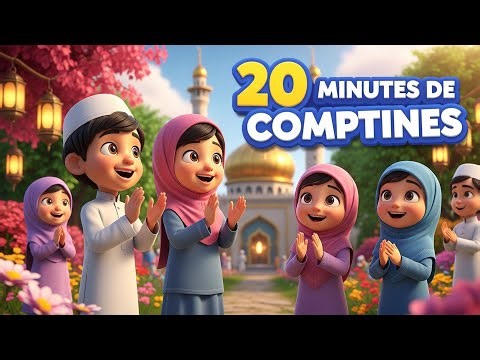 20 Minutes de Comptines Islamiques pour Enfants 🌙 Chansons Douces et Éducatives