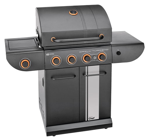 MASTER Chef Grill Turismo 480 5-Burner Convertible BBQ with Side Burner | Canadian Tire